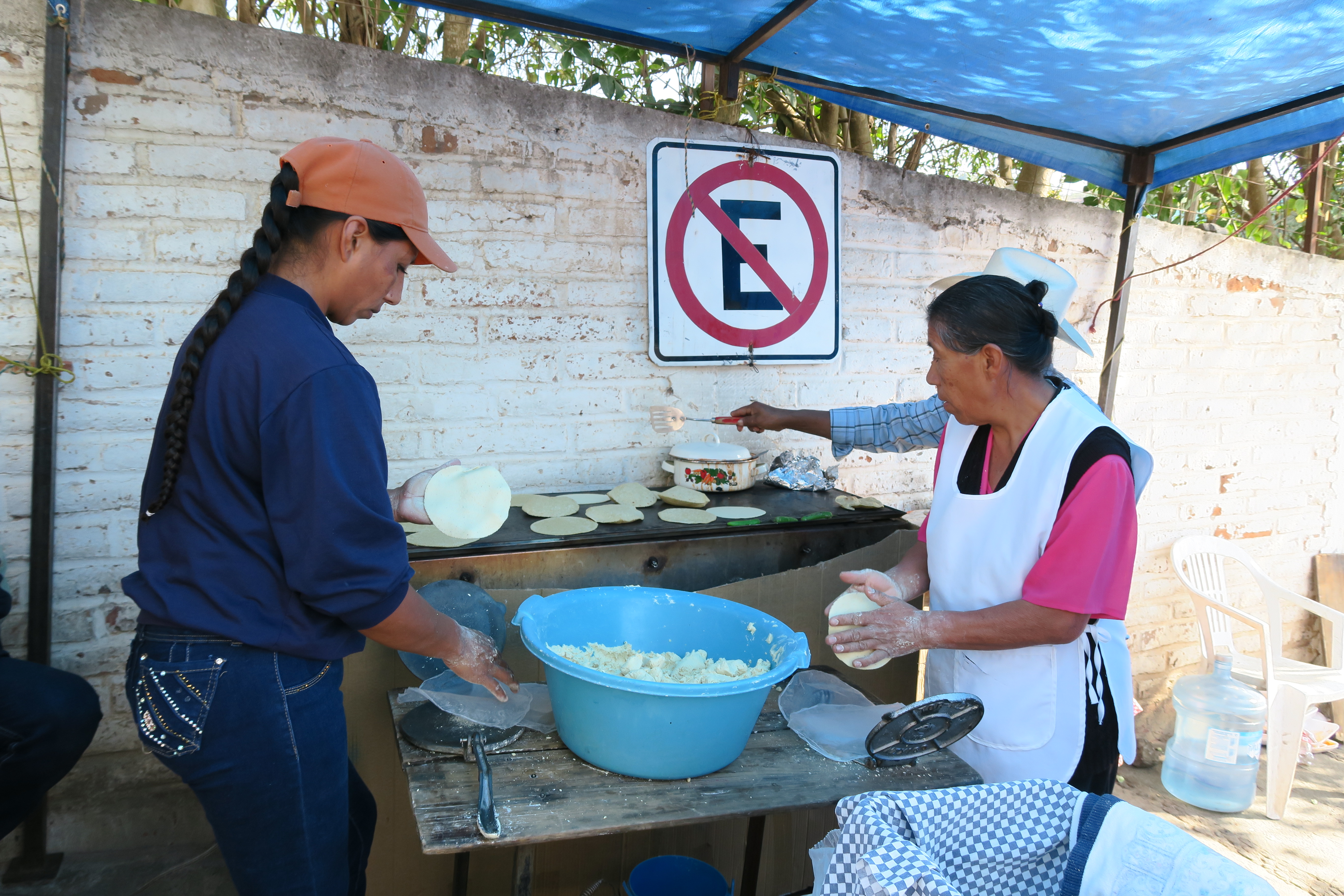 Meilleurs tacos du Mexique dans les rues de Tapalpa, dans les alentours de Guadalajara