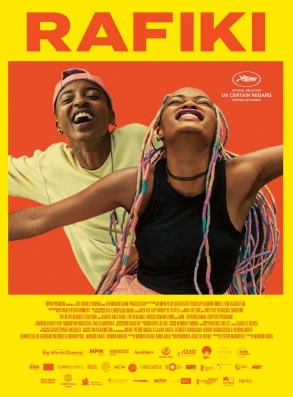 Affiche du film Rafiki de Wanuri Kahiu, présenté au festival de Cannes